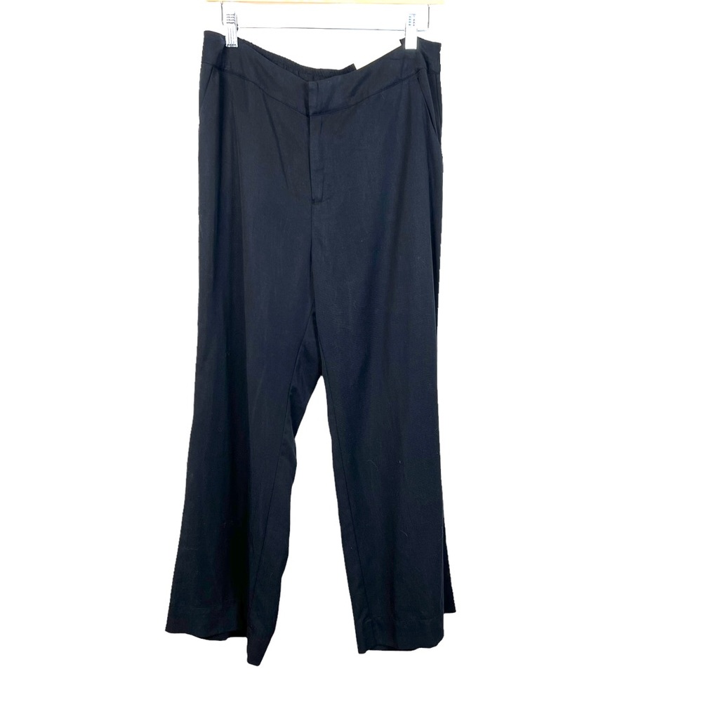Soft Surroundings Wide-Leg Pants in Black